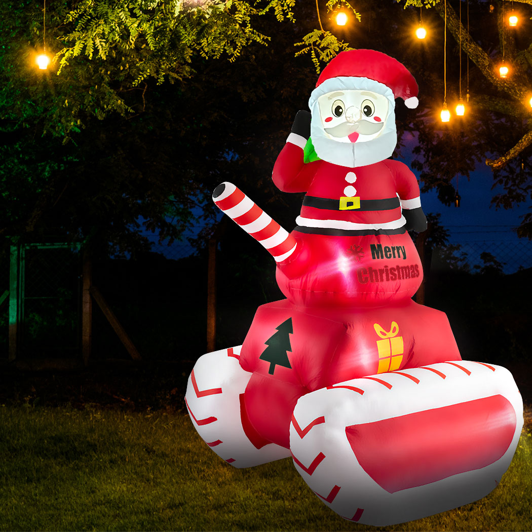 Santaco Christmas Inflatable Santa Claus
