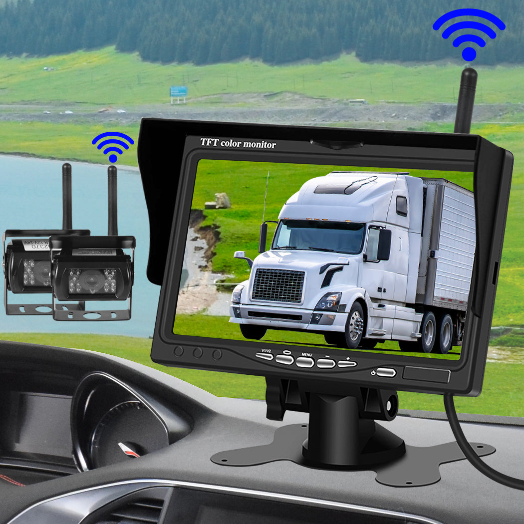 7" Wireless Rear View Monitor +2 WIFI