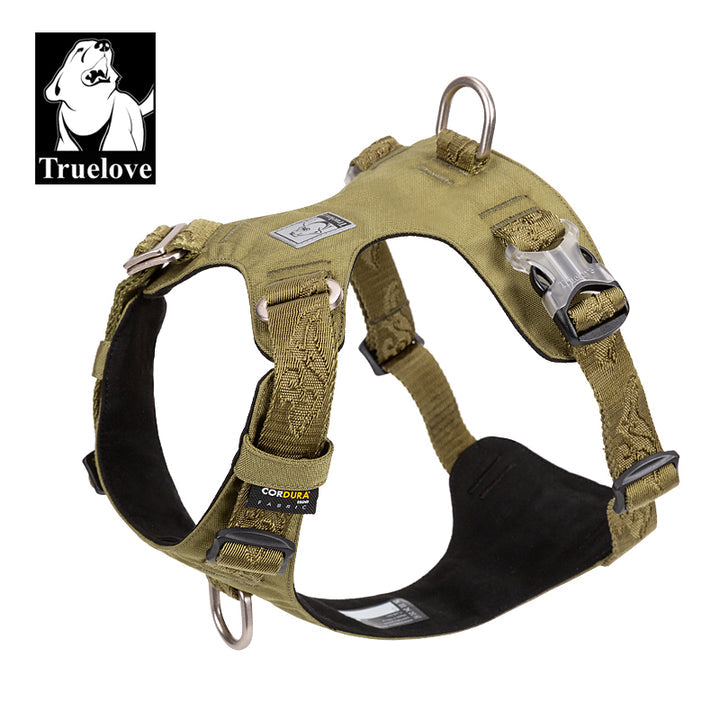 True Love Lightweight Dog Harness - Green` L