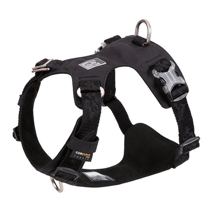 True Love Lightweight Dog Harness - Black` L