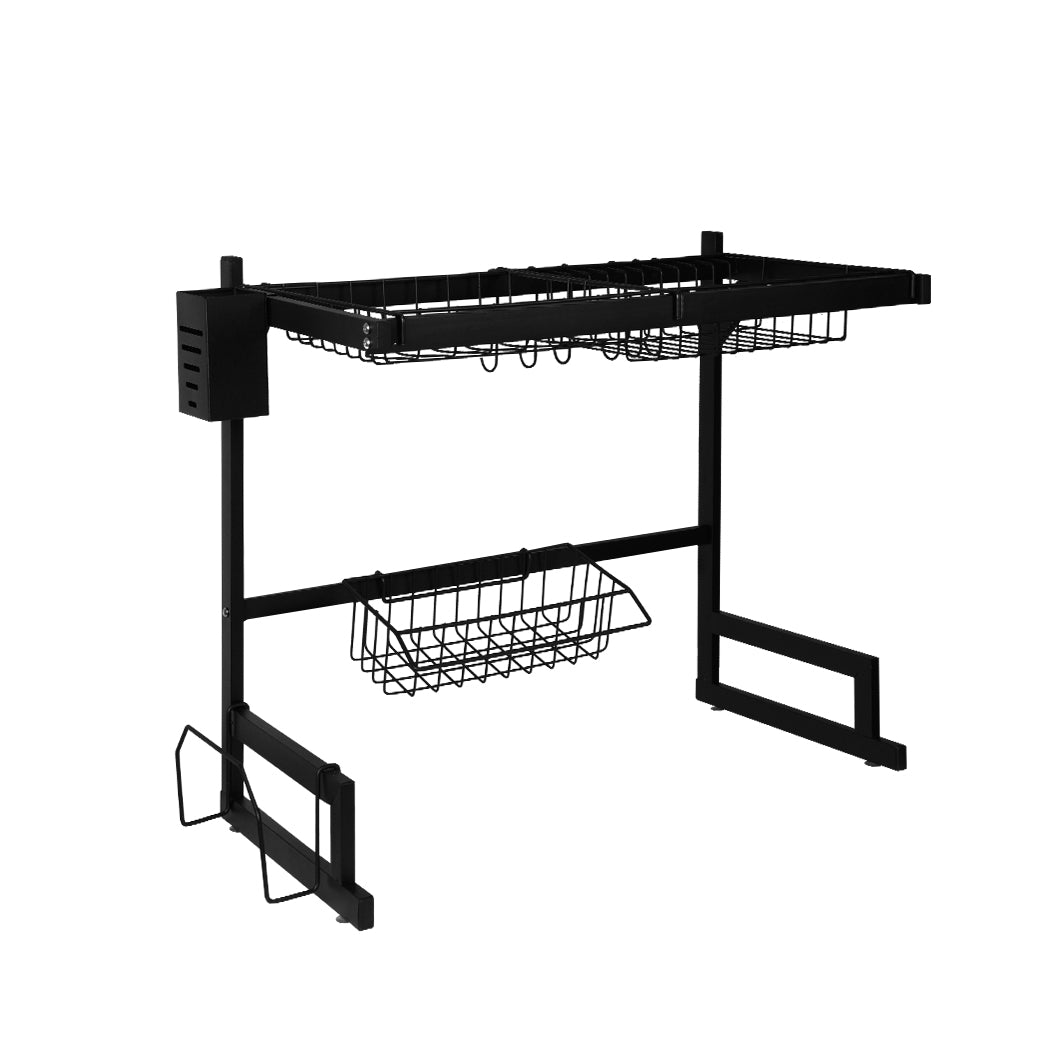 TOQUE Dish Drying Rack Over Sink Steel 65 CM