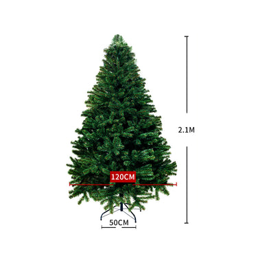 SANTACO Christmas Tree 2.1M 7Ft Xmas 2.1 Meter