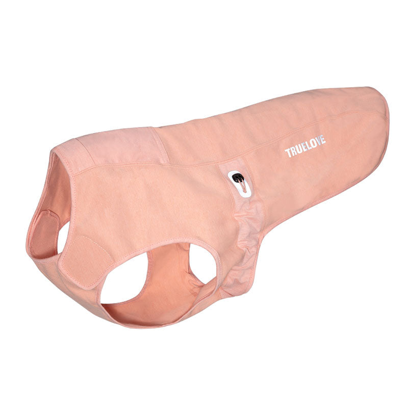 True Love Dog Coat - Dusty Pink` M