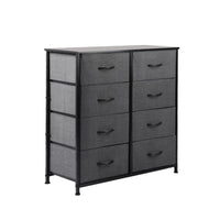 Levede Storage Cabinet Tower Chest Dark Grey