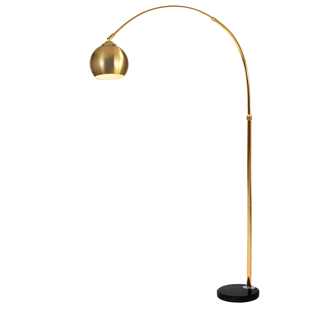 EMITTO Modern LED Floor Lamp Stand Reading Gold