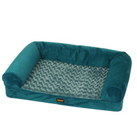 PaWz Pet Bed Sofa Dog Bedding Soft Warm L Blue Large