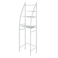 Dutxa 3 Tier Over Toilet Storage Shelf White