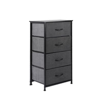 Levede Storage Cabinet Tower Chest Dark Grey