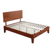 Levede Queen Rubberwood Bed Frame