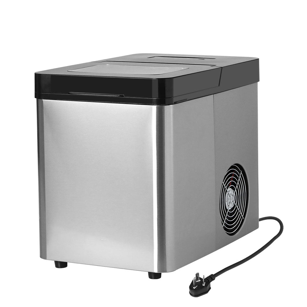 Spector Ice Maker Commercial 2.1L Portable Silver