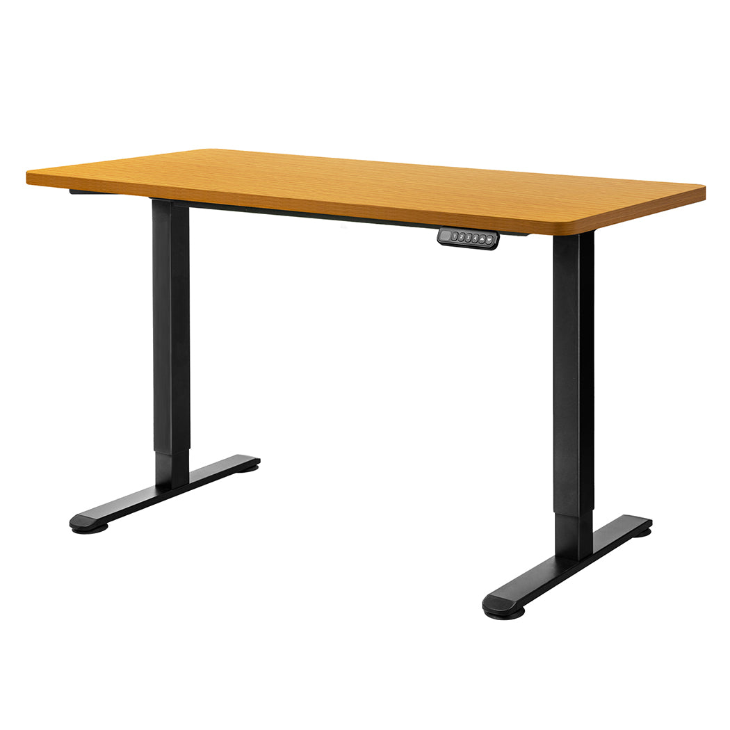 Levede Motorised Standing Desk Adjustable 140cm Natural 1000x 1MM