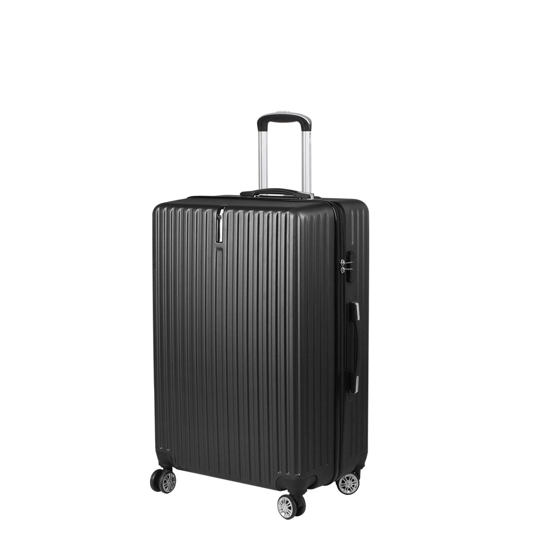 Slimbridge 24" Inch Luggage Suitcase Black 24 inch