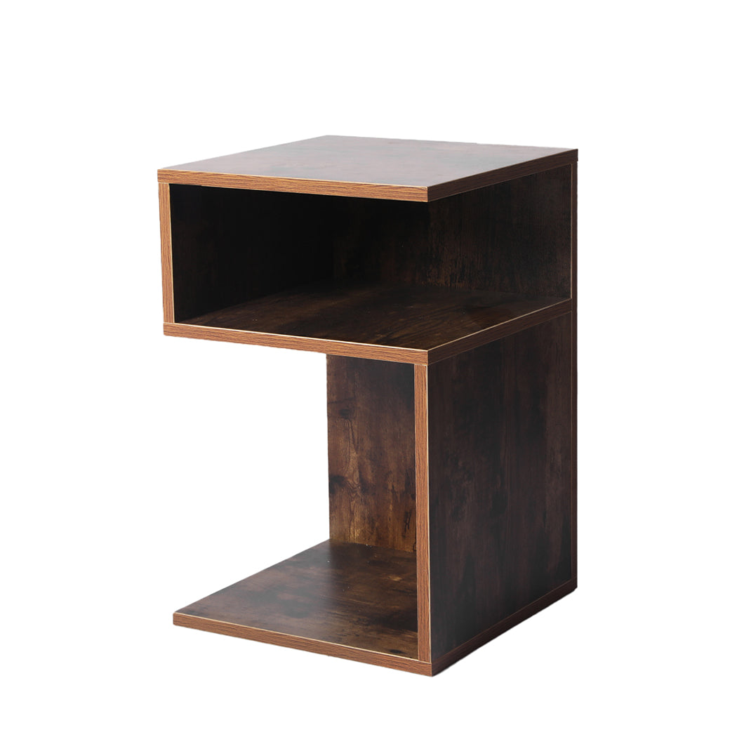 Levede Bedside Tables Drawers Side Table Oak