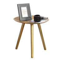 Levede Side Table Coffee Bedside End Golden