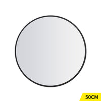 Wall Mirror Round Shaped Bathroom Makeup Small