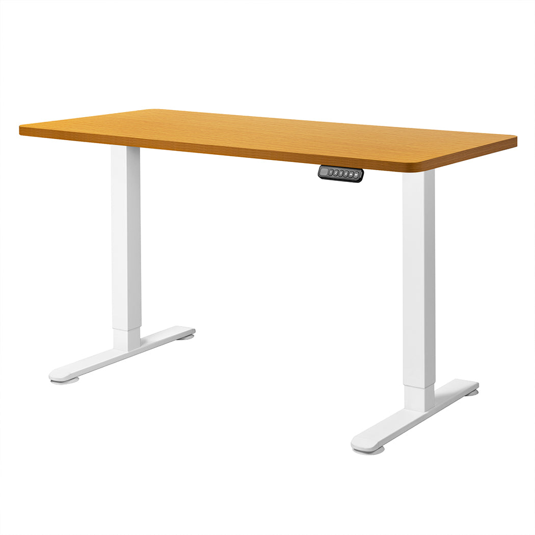 Levede Motorised Standing Desk Adjustable 140cm Natural 1000x 1MM