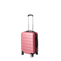 Slimbridge 20" Carry On Luggage Case Rose Gold 20 inch
