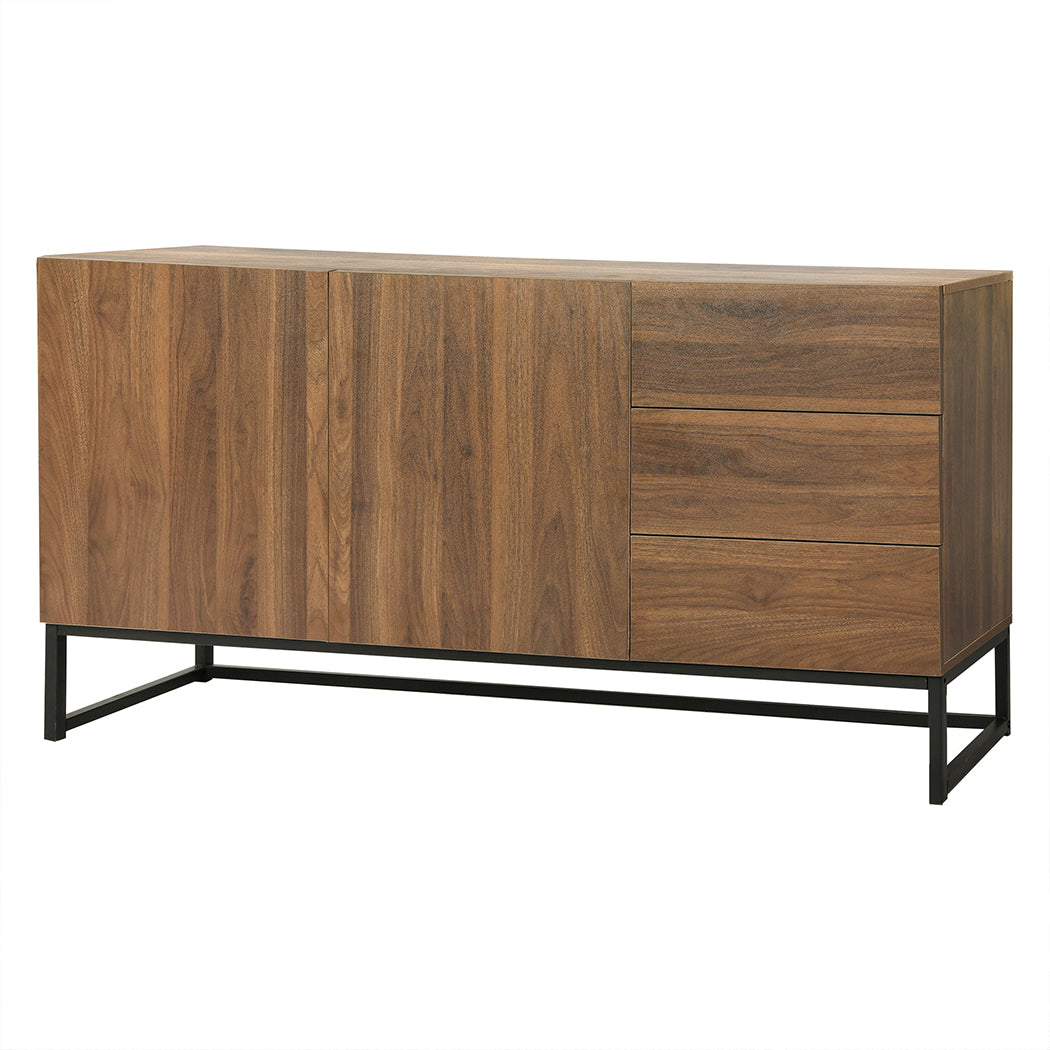 Levede Buffet Sideboard Storage Cabinet Walnut