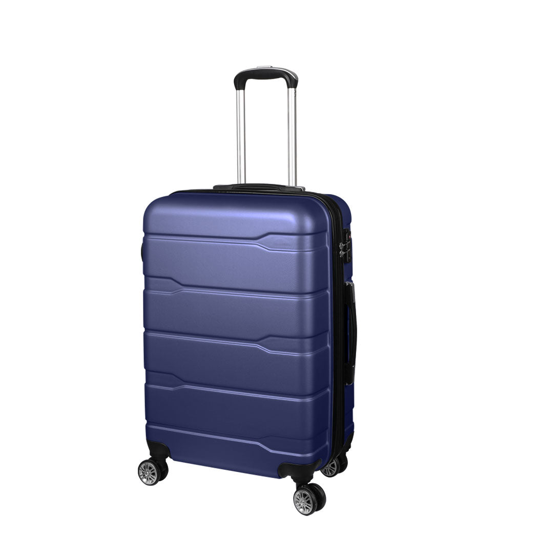 Slimbridge 24" Inch Expandable Luggage Navy 24 inch