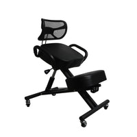 Levede Kneeling Chair Office Ergonomic Black