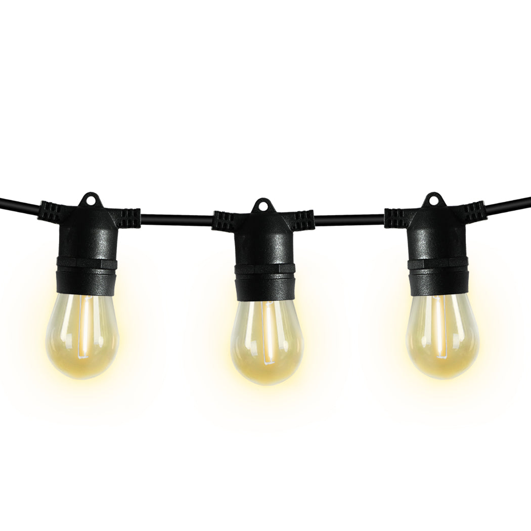 Emitto Solar LED Festoon String Lights