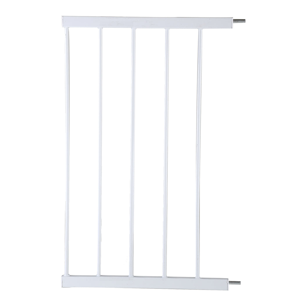 Levede Baby Safety Gate Adjustable Pet White 45cm Extension