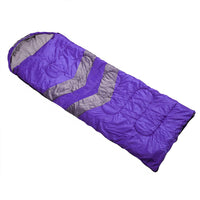 Mountview Single Sleeping Bag Bags Outdoor Purple