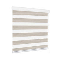 Marlow Blackout Zebra Roller Blind Curtains 180x210 Beige