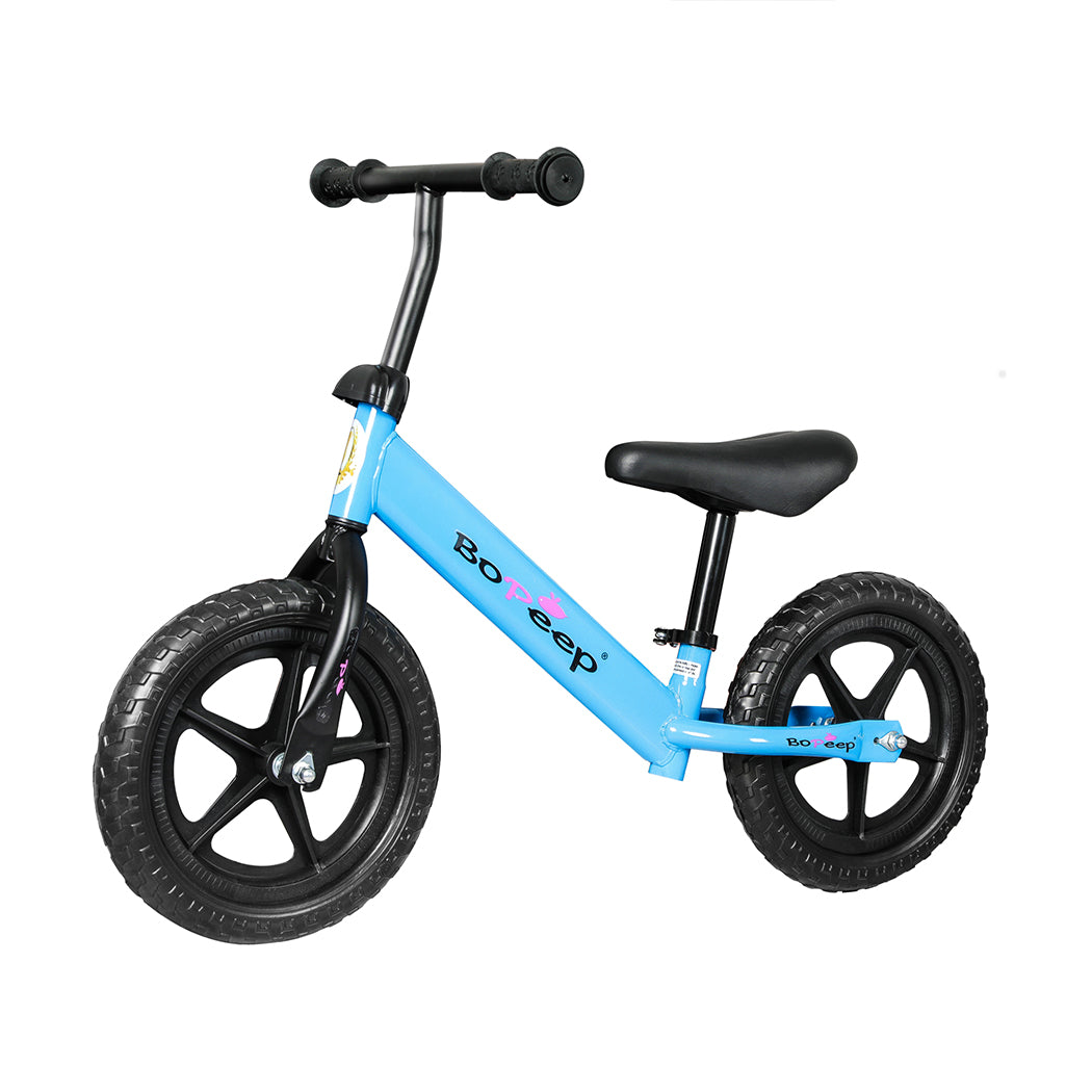 BoPeep Kids Balance Bike Ride On Toys Blue