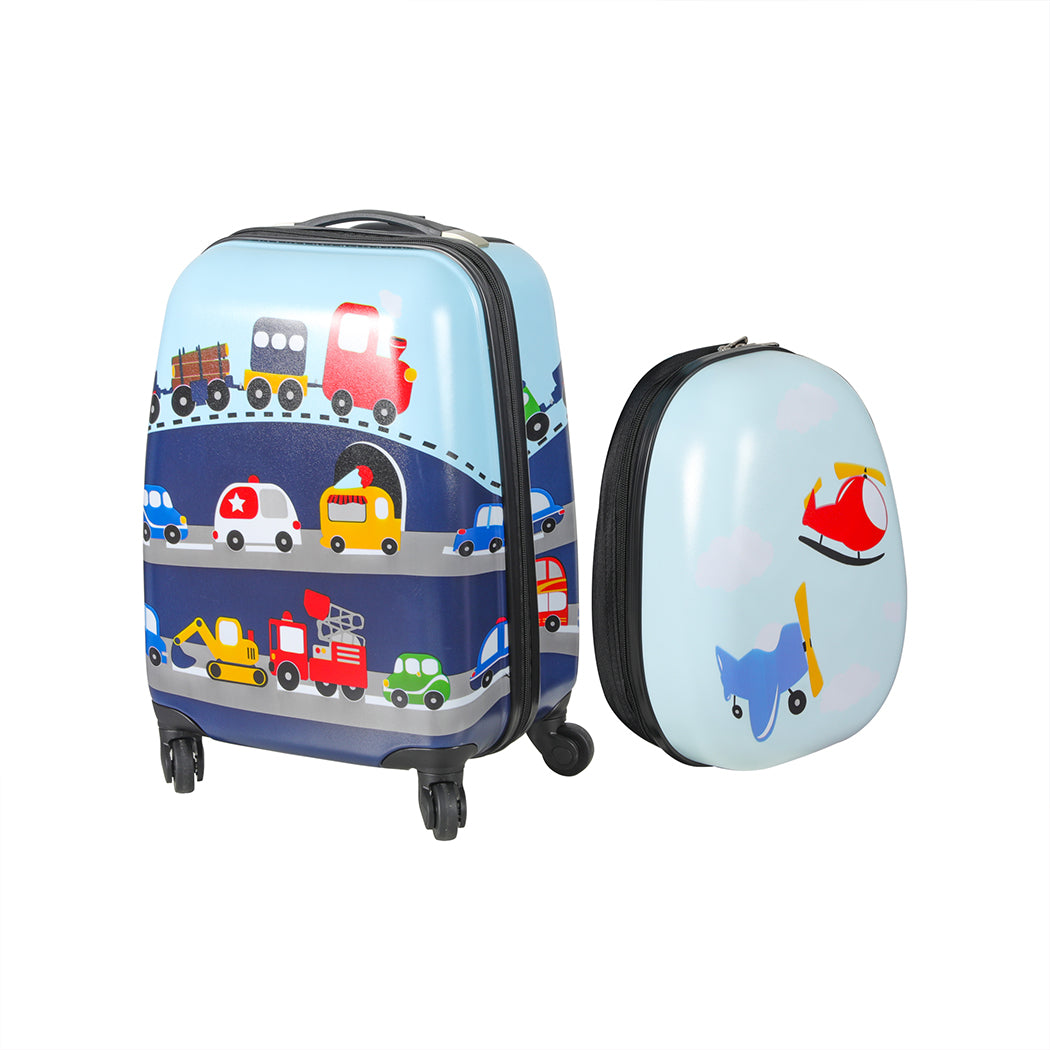 BoPeep 16''13'' 2PCS Kids Luggage Set Travel