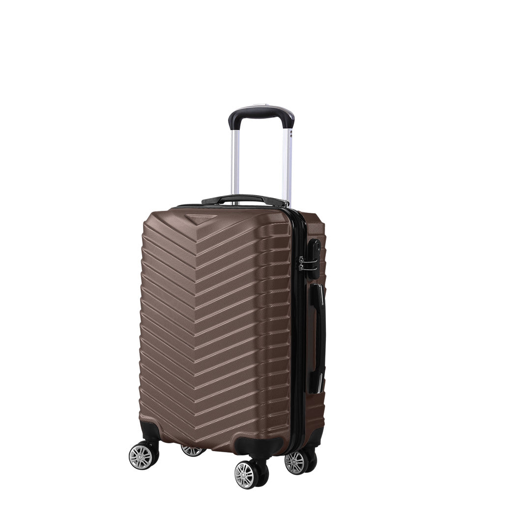 Slimbridge 28" Luggage Suitcase Travel Coffee 28 inch