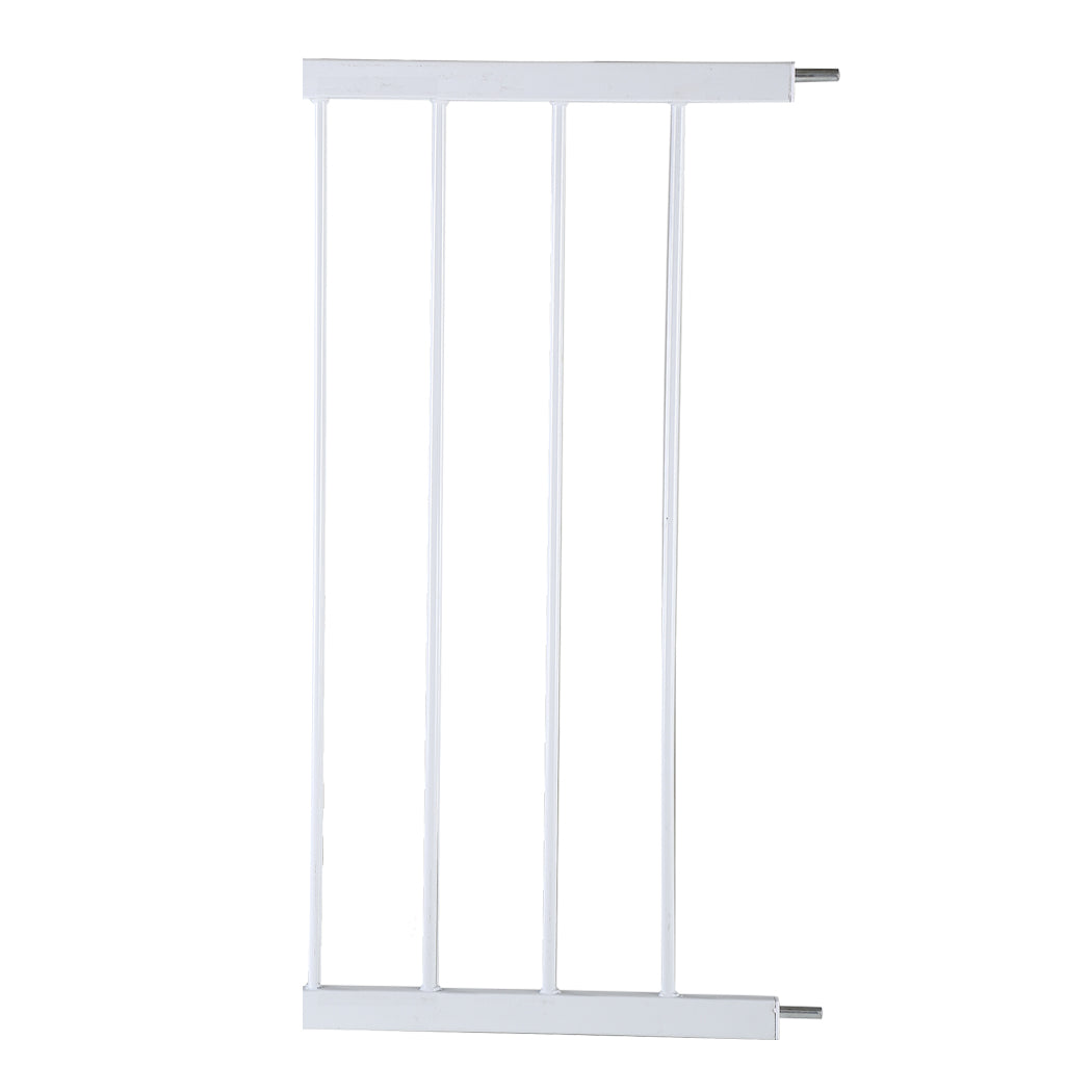 Levede Baby Safety Gate Adjustable Pet White 30cm Extension