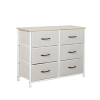 Levede Storage Cabinet Tower Chest Beige