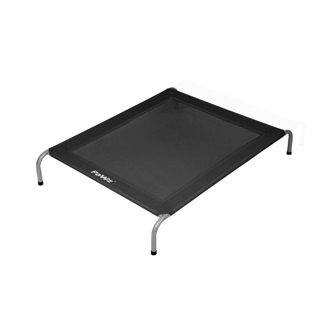 PaWz Elevated Trampoline Pet Bed Dog M Black Medium