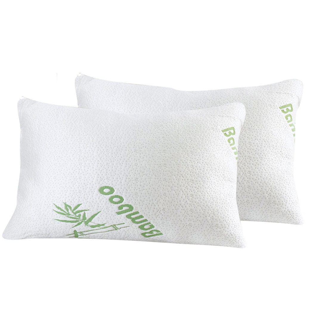 DreamZ 2x Memory Foam Pillow Bamboo