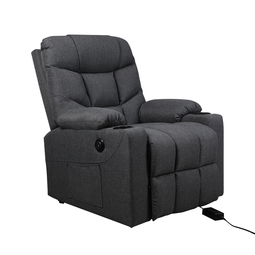 Levede Recliner Chair Electric Lift Grey