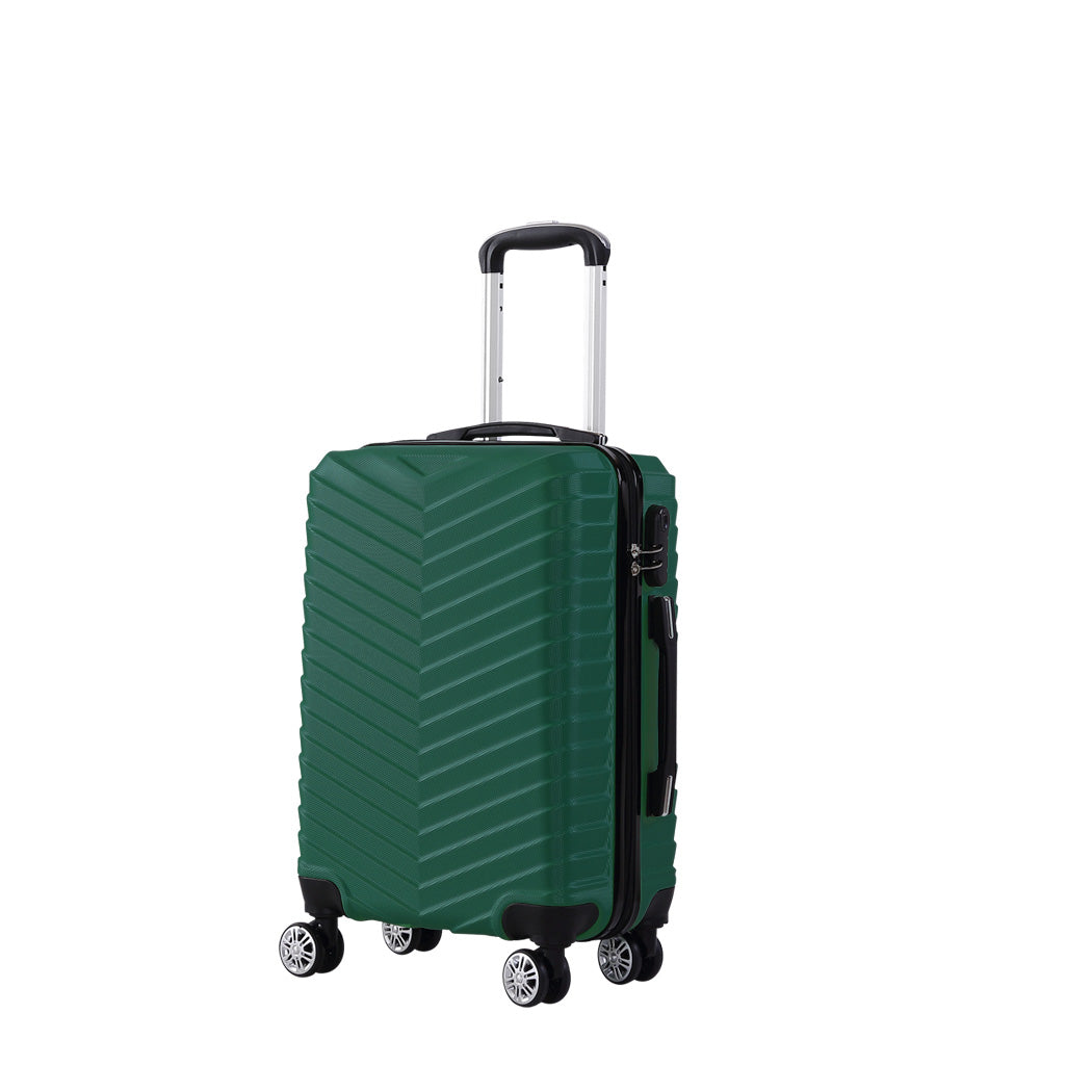 Slimbridge 28" Luggage Suitcase Travel Green 28 inch