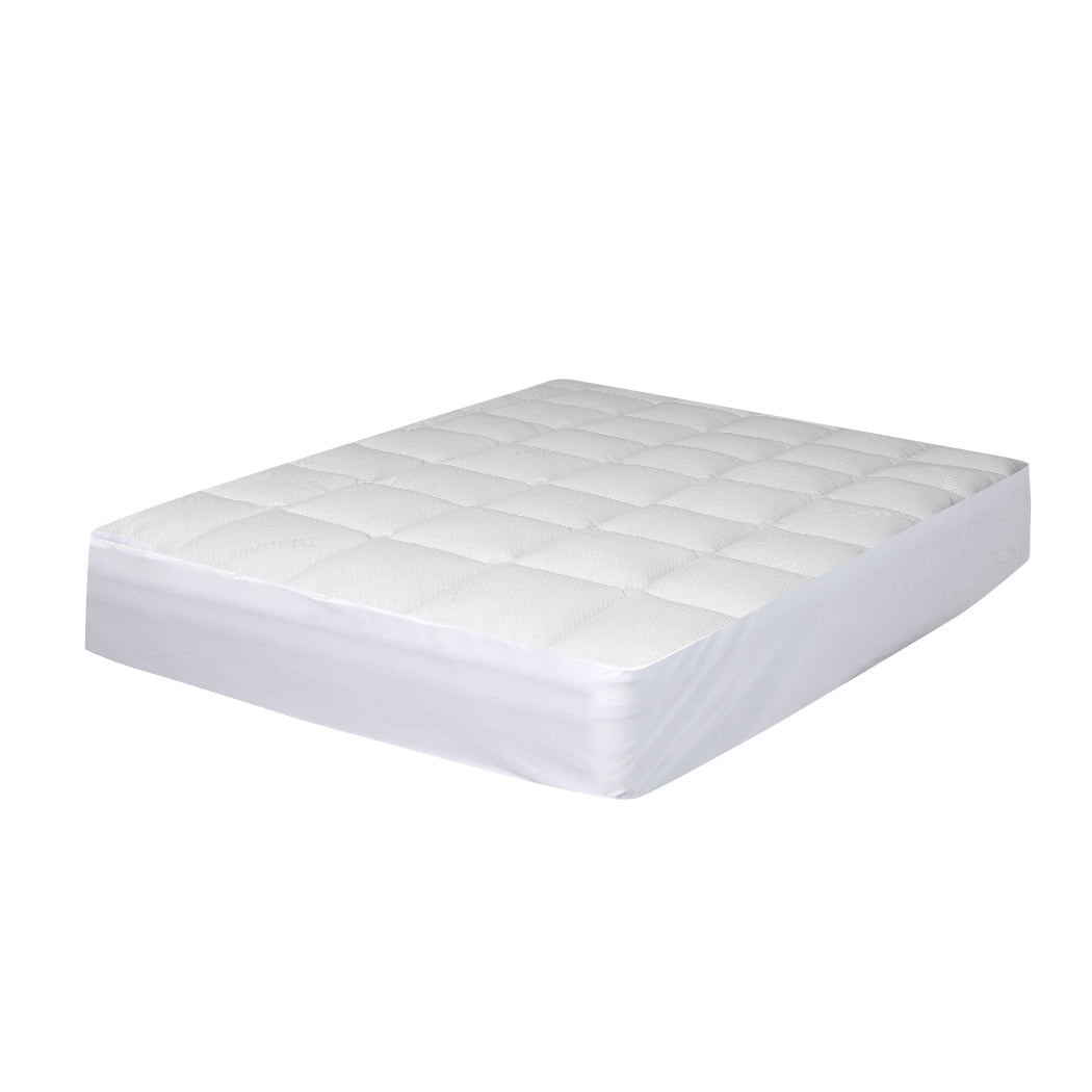 Dreamz Mattress Protector Luxury Topper Single