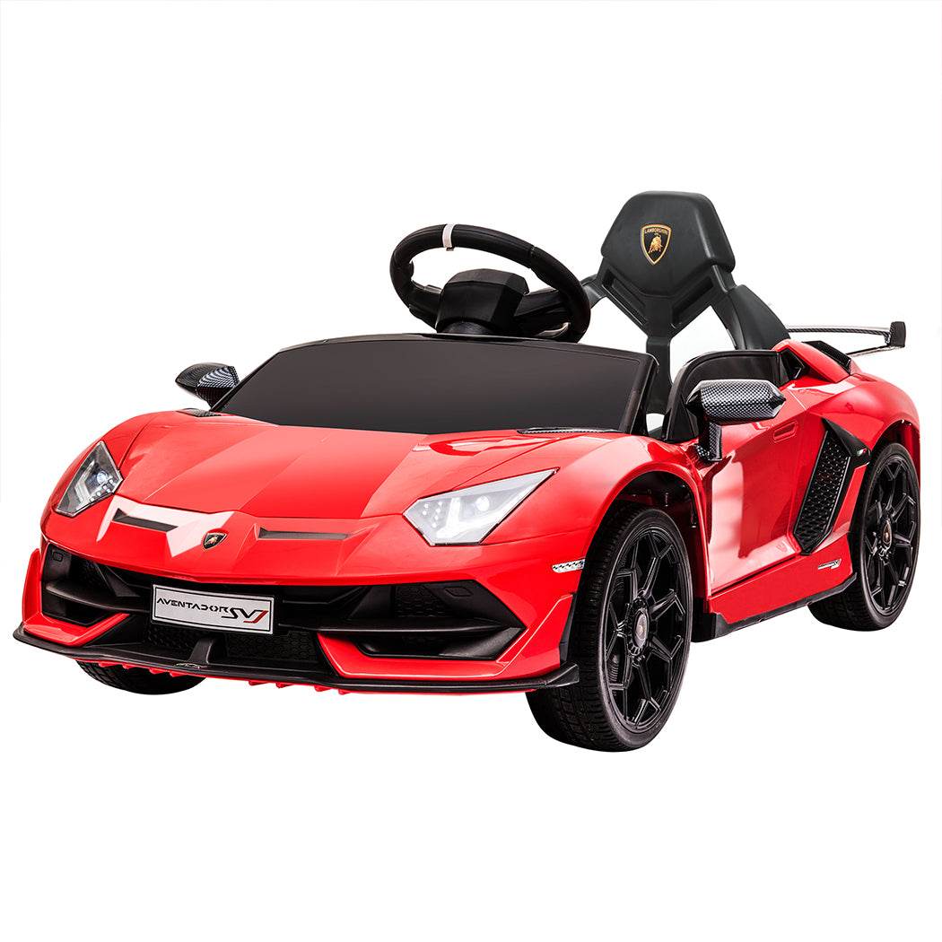 Kids Ride On Car Lamborghini SVJ Licensed Red