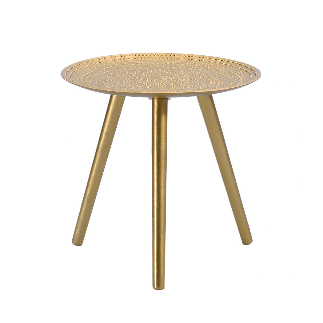 Levede Side Table Coffee Bedside End Golden