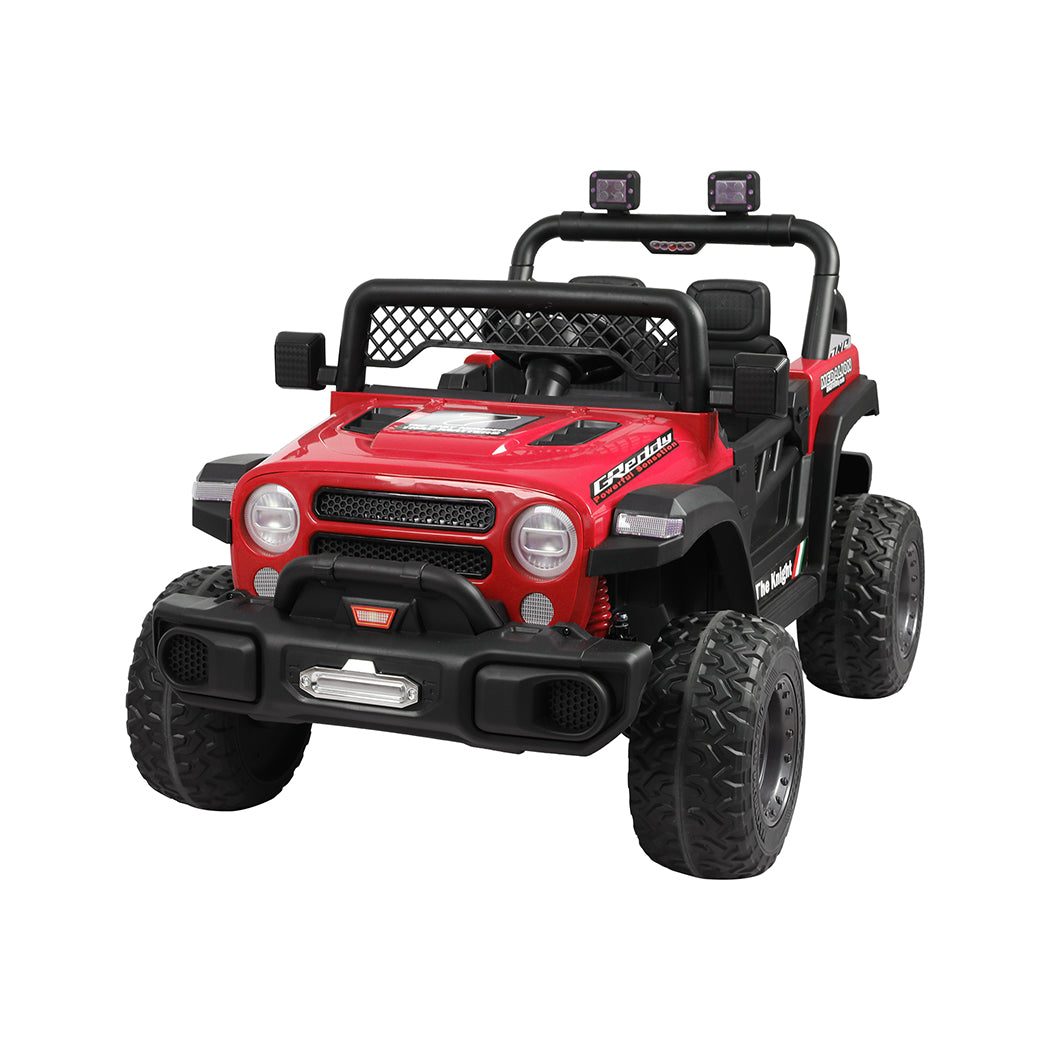 BoPeep Kids Ride On Car Electric Jeep Red
