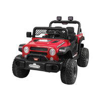 BoPeep Kids Ride On Car Electric Jeep Red