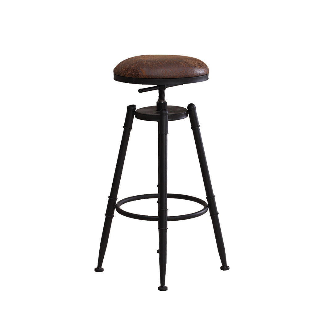 Levede 2x Industrial Bar Stools Kitchen