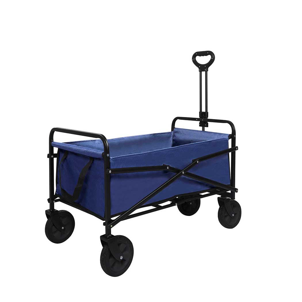 Lambu Garden Trolley Cart Foldable Picnic Blue