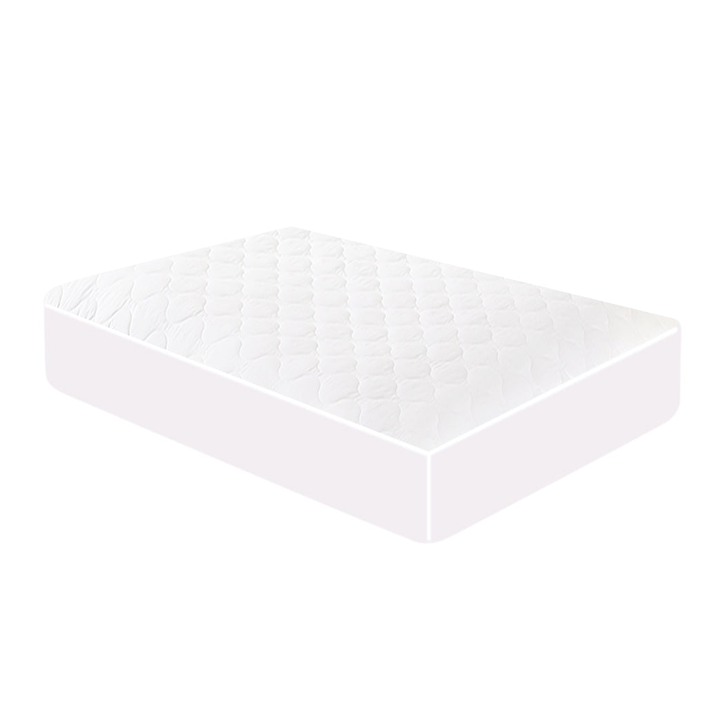 DreamZ Fitted Waterproof Bed Mattress King Single