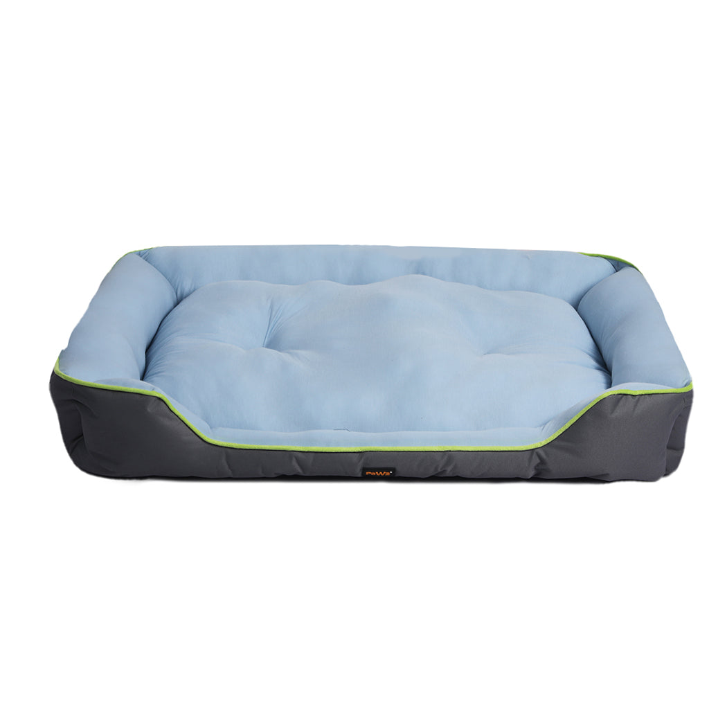 PaWz Pet Cooling Bed Sofa Mat Bolster Single