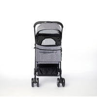 PaWz Large Pet Stroller Dog Cat Travel Grey