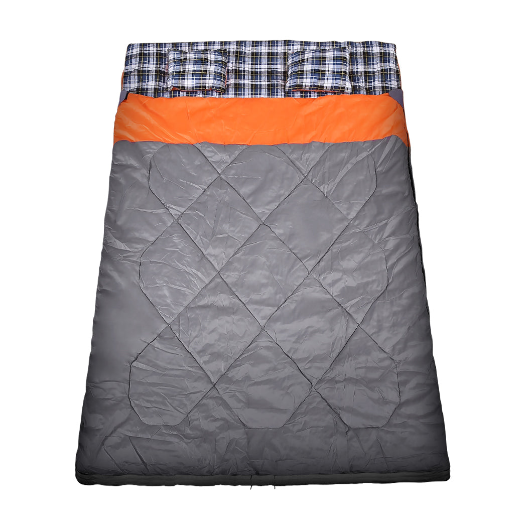 Mountview Double Sleeping Bag Bags Outdoor