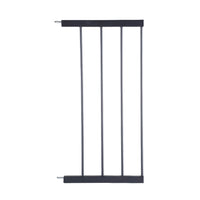 Levede Baby Safety Gate Adjustable Pet Black 30cm Extension