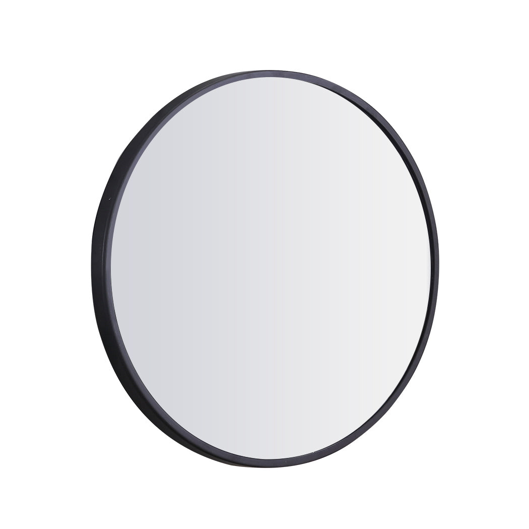 Wall Mirror Round Shaped Bathroom Makeup Medium